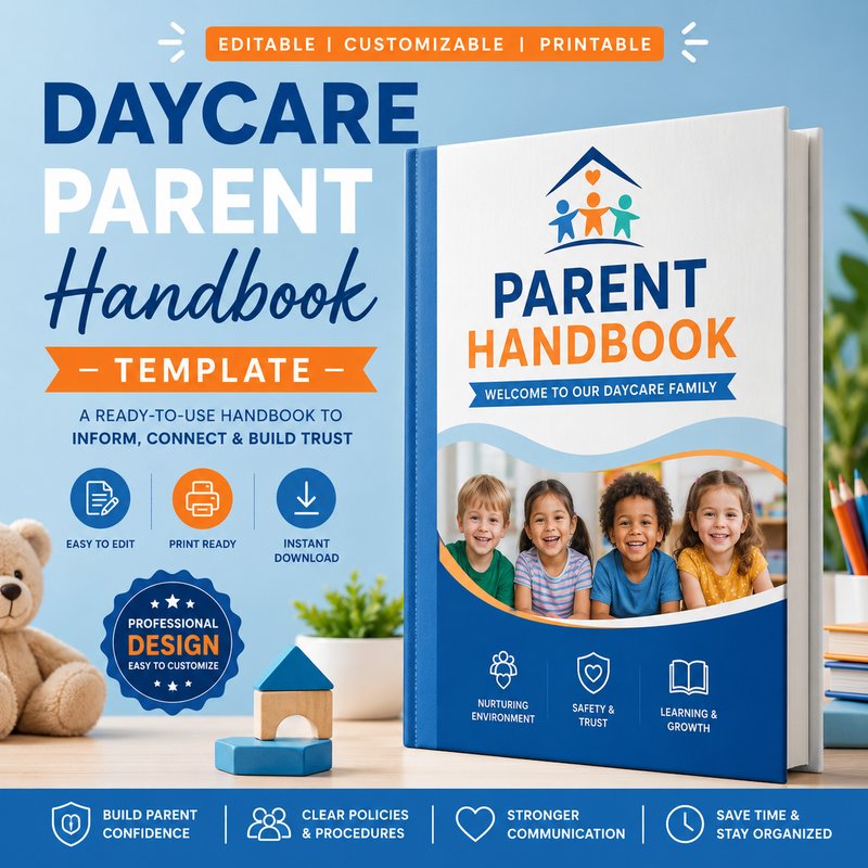 Daycare Parent Handbook Template