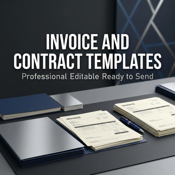 Invoice & Contract Templates Bundle