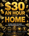 $30 An Hour From Home