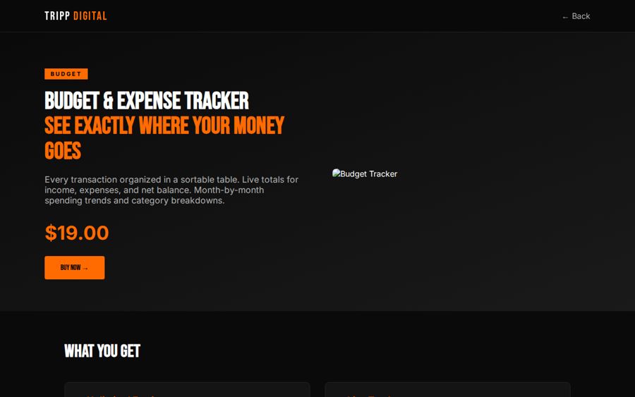 Budget & Expense Tracker